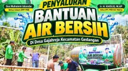 DPC PKB Kabupaten Malang Salurkan Bantuan Air Bersih untuk Warga Desa Gajahrejo